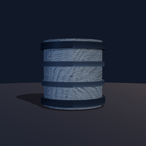 Generated view of Iron-Banded Storage Barrel