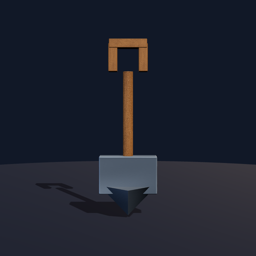 Generated view of steel_digging_shovel