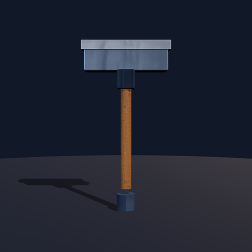 Generated view of Wood-Handled Garden Hoe