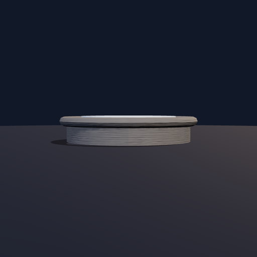 Generated view of stone_dinner_plate